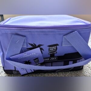 Trader Joes Lavender mini Insulated Bag 2025 new color